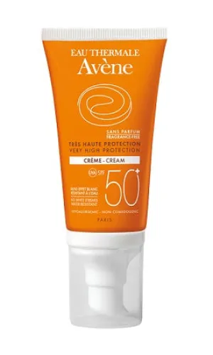 Avne Sunscreen Cream SPF 50  Unscented 50 ml