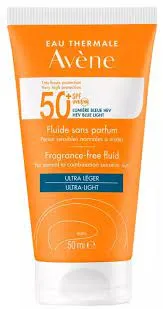 Avne Sunscreen Fluid SPF 50  Unscented 50 ml