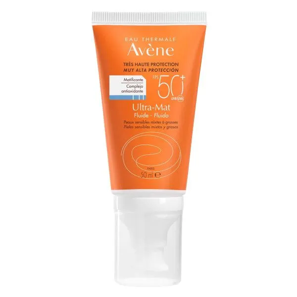 Avne Sunscreen Mat Fluid SPF50  50 ml