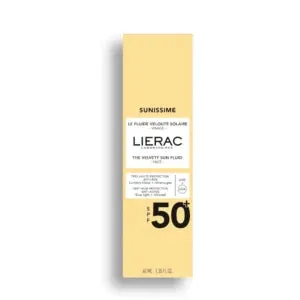 Lierac sunissime the velvety sun fluid spf50 anti-aging sun protection 40ml