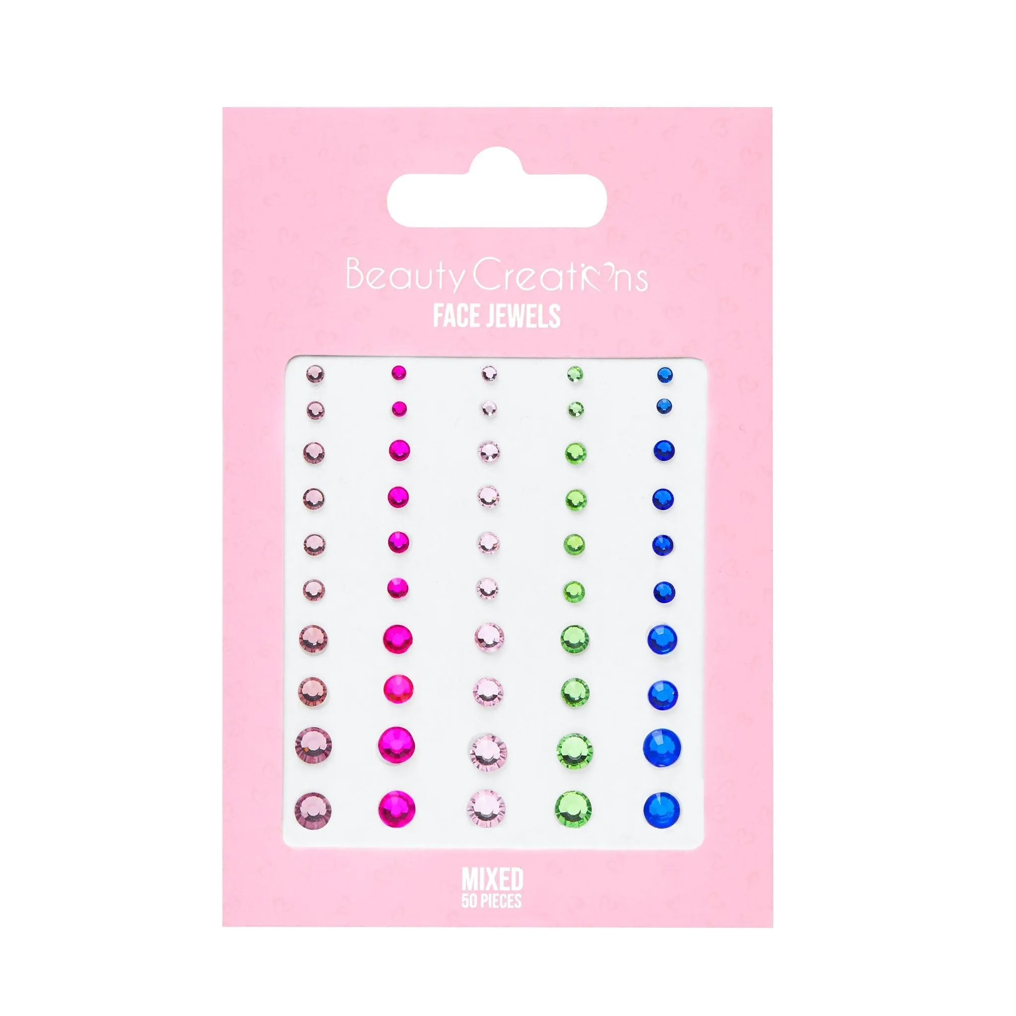 Mixed Color Face Jewels Beauty Creations