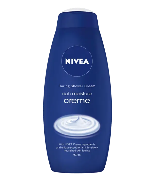 NIVEA BODY Rich Moisture Caring Shower Cream 750 ML