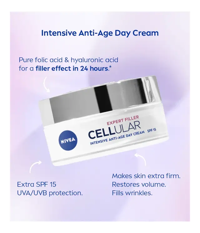 NIVEA Cellular Expert Filler Intensive Anti-Age Day Cream SPF 15 50 ML