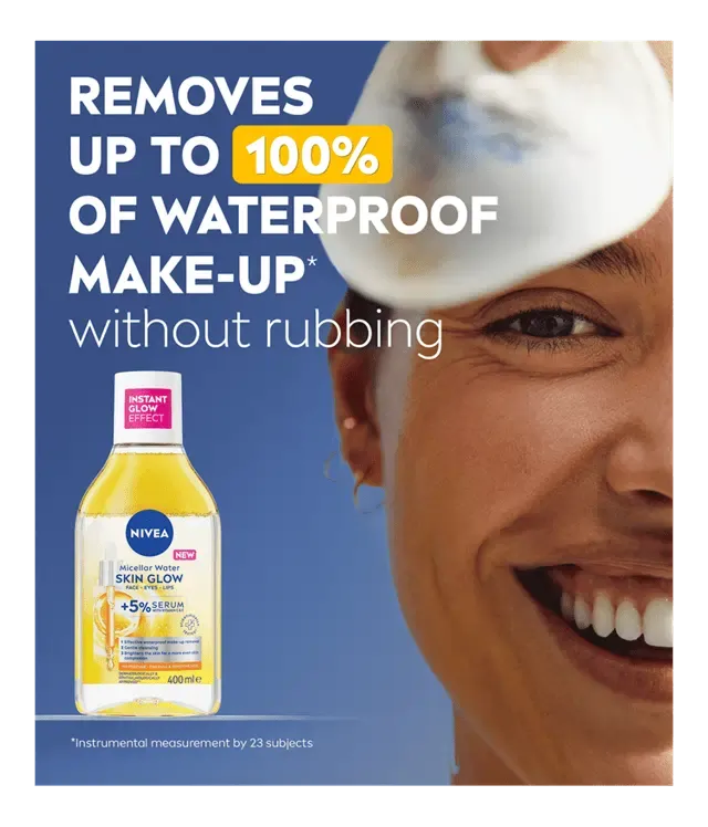 NIVEA Skin Glow Serum Infused Micellar Water 400 ML