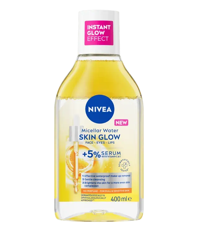 NIVEA Skin Glow Serum Infused Micellar Water 400 ML
