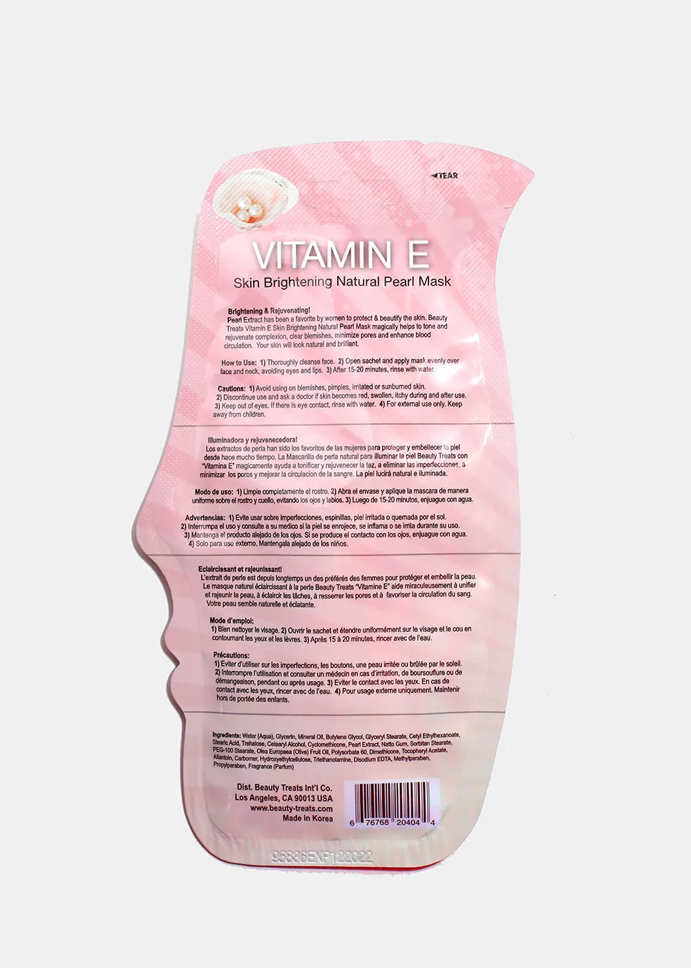 Vitamin E Creamy Face Mask